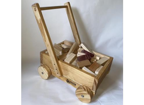 Product image of Push Trolley With Hand Sanded Blocks