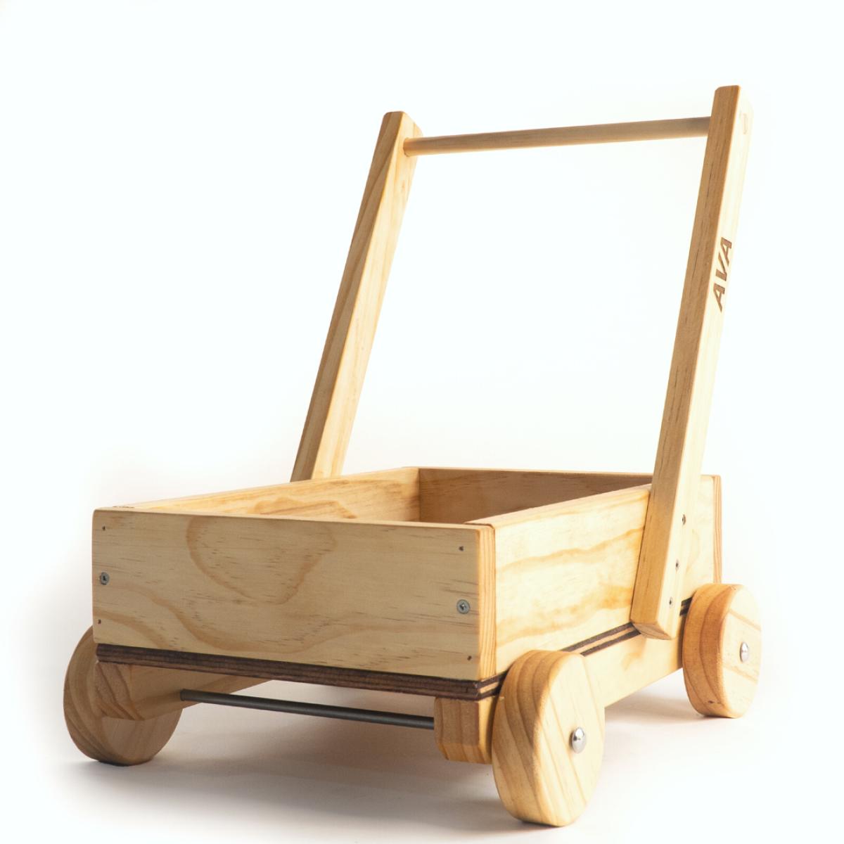 Push Trolley 100 00 Pioneer Wooden