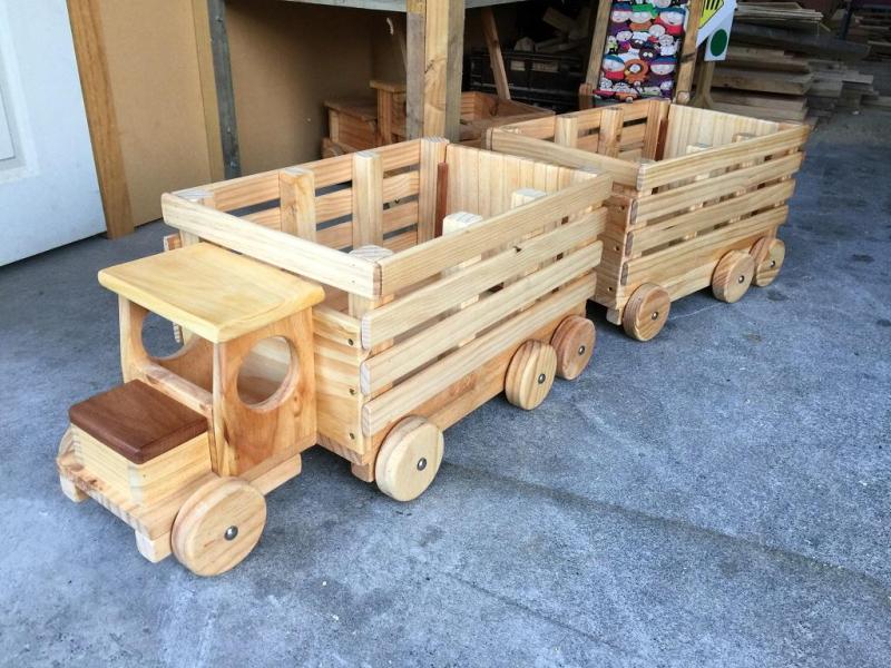 Pioneer Wooden Toys, Wooden Truck Toys Nz