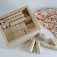 Image of Box of Wooden Blocks